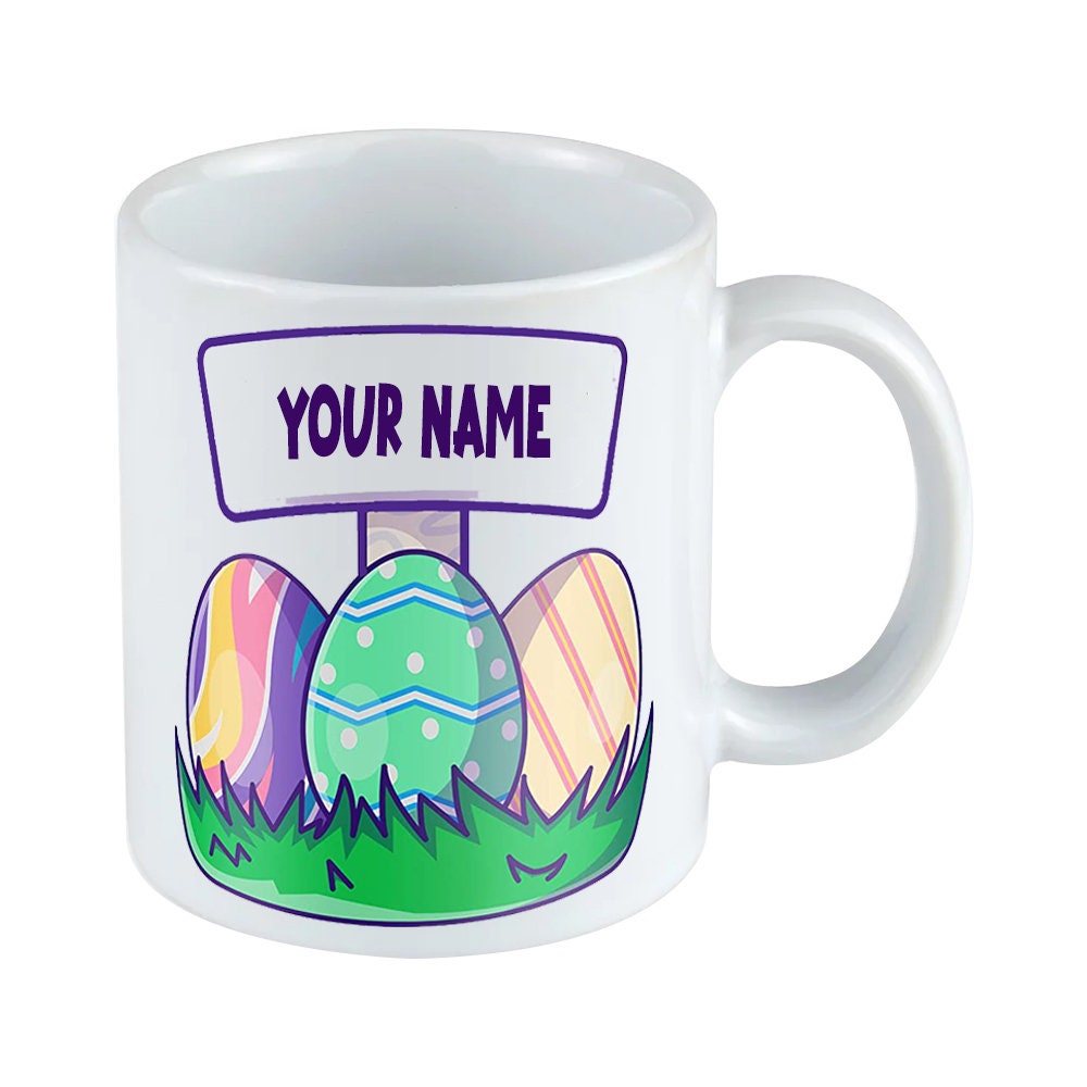Personalized Easter mug (just add the chocolate egg) add your phot and name for a personal touch
