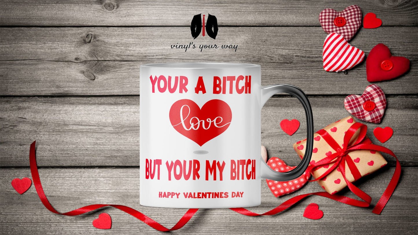 magic mug colour changing Perfect Valentines Day Gift MUG Boyfriend Husband Rude Funny Wife Anniversary