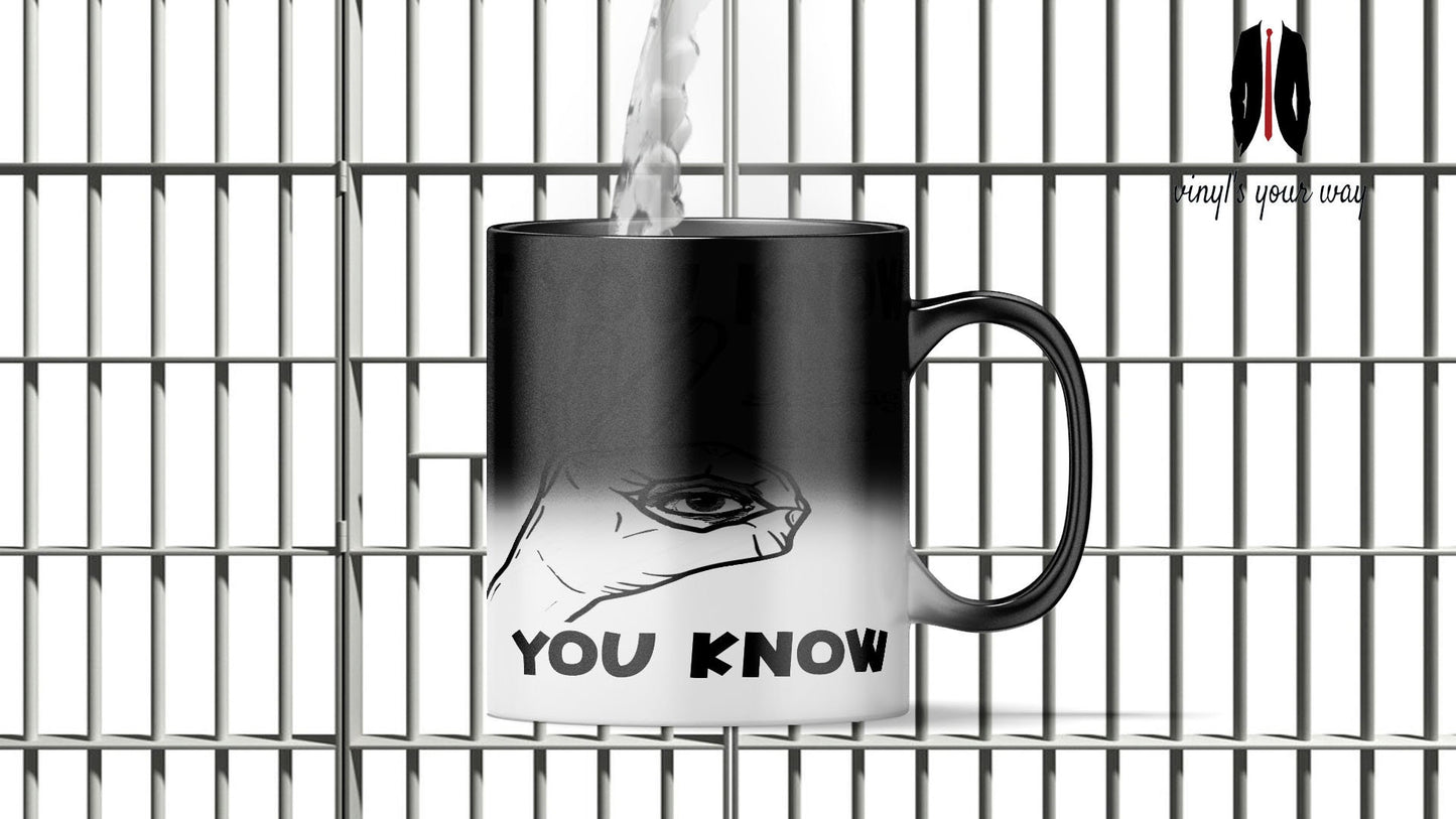 if you know you know be seeing you novelty mug its a brotherhood thing magic mug image appears when hot