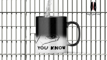if you know you know be seeing you novelty mug its a brotherhood thing magic mug image appears when hot