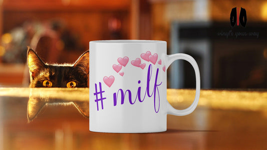 Milf/Glif  Mug- Mom Mugs Funny Gift For Mum Novelty  Mom Presents Mommy Friends New Mother Gift