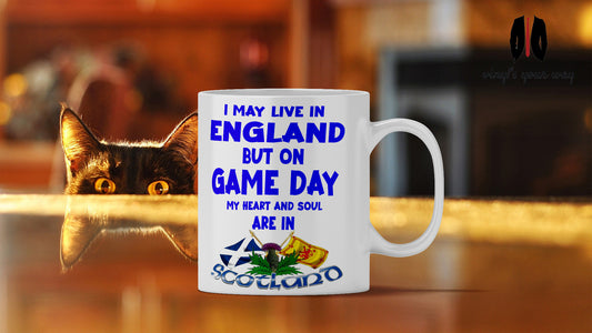 Scottish On Gameday Mug Scotland Funny Joke Football / Rugby  Lover Gift