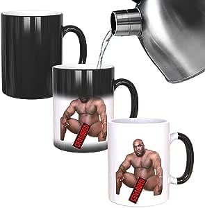 Personalized Barry Wood Heat Changing Mug: Funny Rude Gift