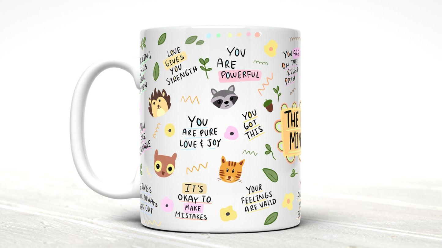 Positive Mindset Mug: Daily Affirmations, Mental Health Awareness