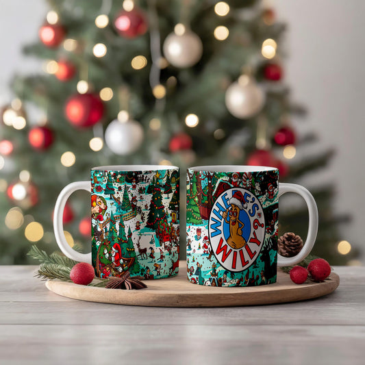 wheres willy 11 oz mug  a touch of fun coffee mug great office gift drink your brew in style  funnymug,sarcastic mug,coffee 4 desigs