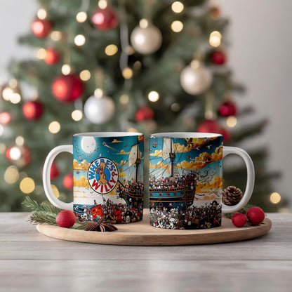 wheres willy 11 oz mug  a touch of fun coffee mug great office gift drink your brew in style  funnymug,sarcastic mug,coffee 4 desigs