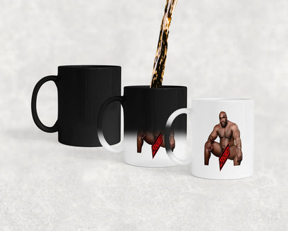 Personalized Barry Wood Heat Changing Mug: Funny Rude Gift